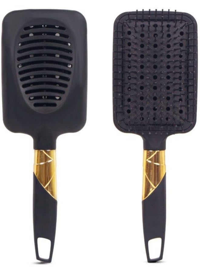 Gentle Detangling Paddle Brush – Ventilated Hair Brush for Wet & Dry Hair, Reduces Frizz, Maintains Curls, Slim Handle, for Women, Men & Children - Image 1