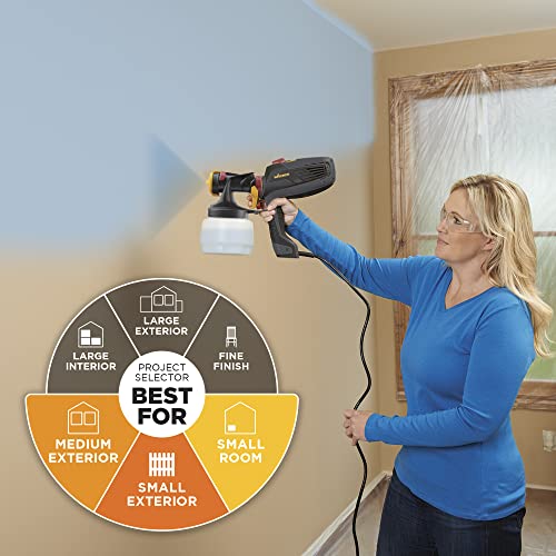 Wagner Spraytech 0529011 FLEXiO 570 Handheld HVLP Paint Sprayer, Sprays Most Unthinned Latex, Includes iSpray Nozzle, Complete Adjustability for All Needs Multi-Colored - Image 2