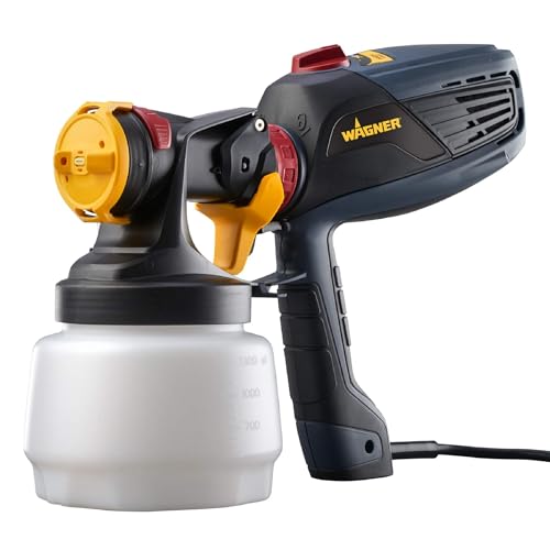 Wagner Spraytech 0529011 FLEXiO 570 Handheld HVLP Paint Sprayer, Sprays Most Unthinned Latex, Includes iSpray Nozzle, Complete Adjustability for All Needs Multi-Colored - Image 1