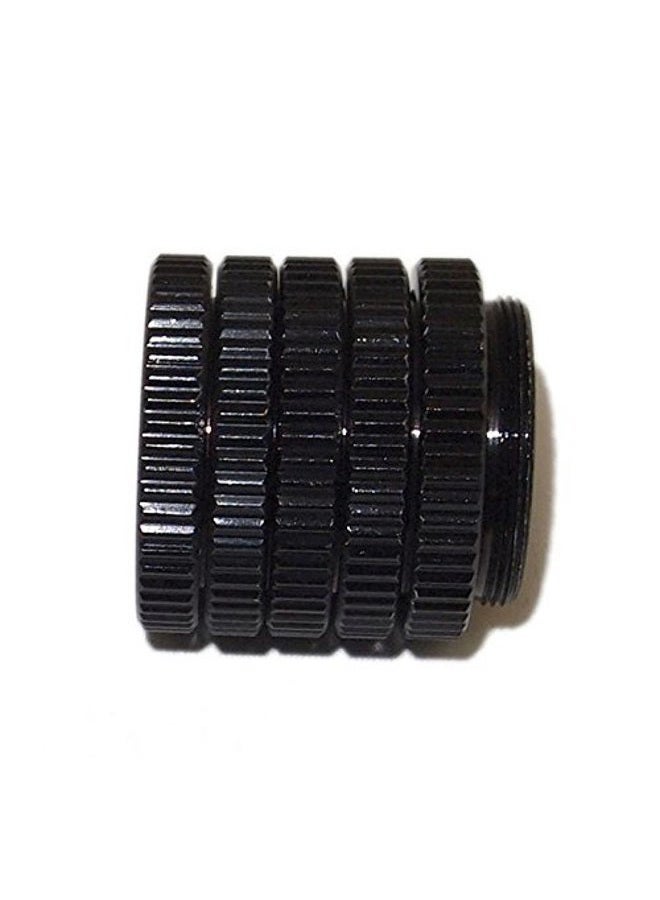 Evertech 5pcs 5mm Camera C-Mount Lens Adapter Ring Extension Tube C to CS Mount Lens Black Aliminum Adapter for Most Types of CCTV Security Cameras - Image 3