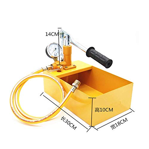 Venekety 2.5MPa 25KG Water Pressure Tester Manual Hydraulic Test Pump Machine with G1/2" Hose - Image 3