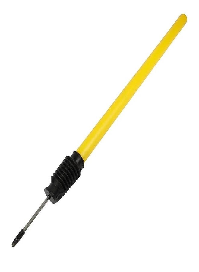 GLS Cricket Spring Stump, Target with Heaviness (Multi-Colour, Full Size) |Target Stump with Steel Spring/Ground fix Target Stump in Plastic PVC Pipe - Image 2