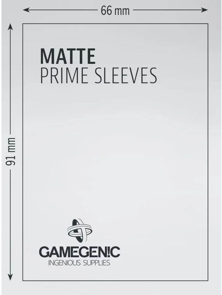 Gamegenic Sleeves: Gamegenic - Matte Prime (66 x 91 mm) (x100) - Image 3