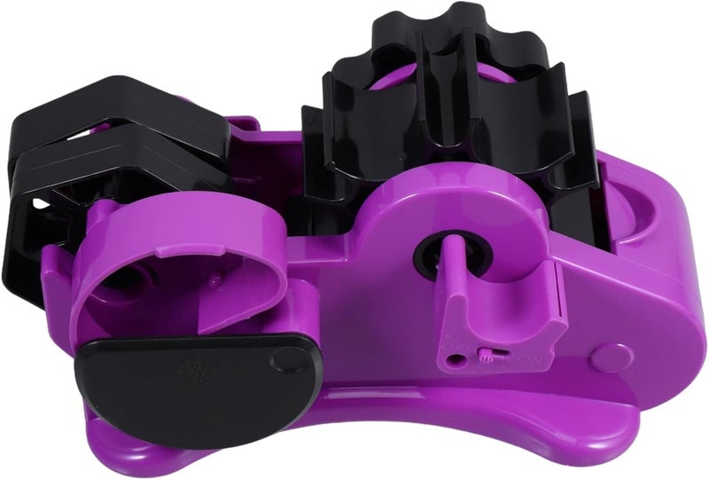 Purple Heavy Duty Tape Dispenser with Cutter Multi Functional Holder for Office Wrapping Packaging - Image 1
