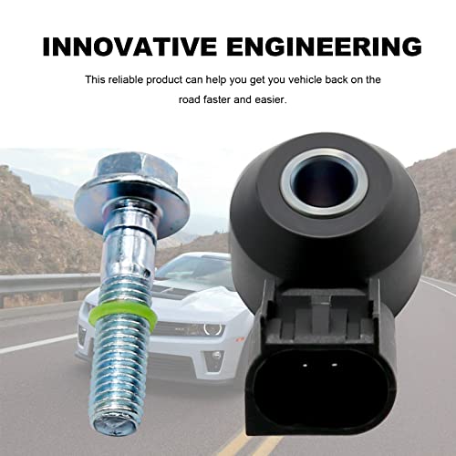 EATAKWARD 12570125 Ignition Knock Detonation Sensor Fit for Chevrolet Malibu Savana Sierra Silverado Suburban Tahoe Terrain Trailblazer Traverse Vue, OE# 12623730 12605738 - Image 4