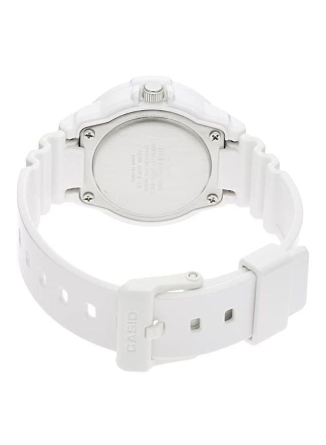 CASIO Women Youth Analog Watch LRW-200H-4E2DF - 34 mm - White - Image 2