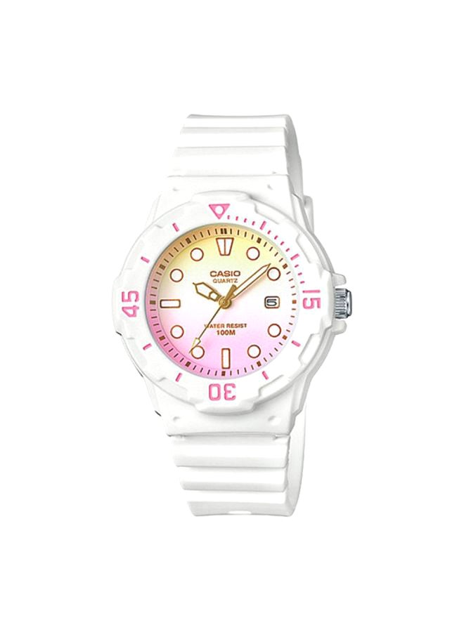 CASIO Women Youth Analog Watch LRW-200H-4E2DF - 34 mm - White - Image 1