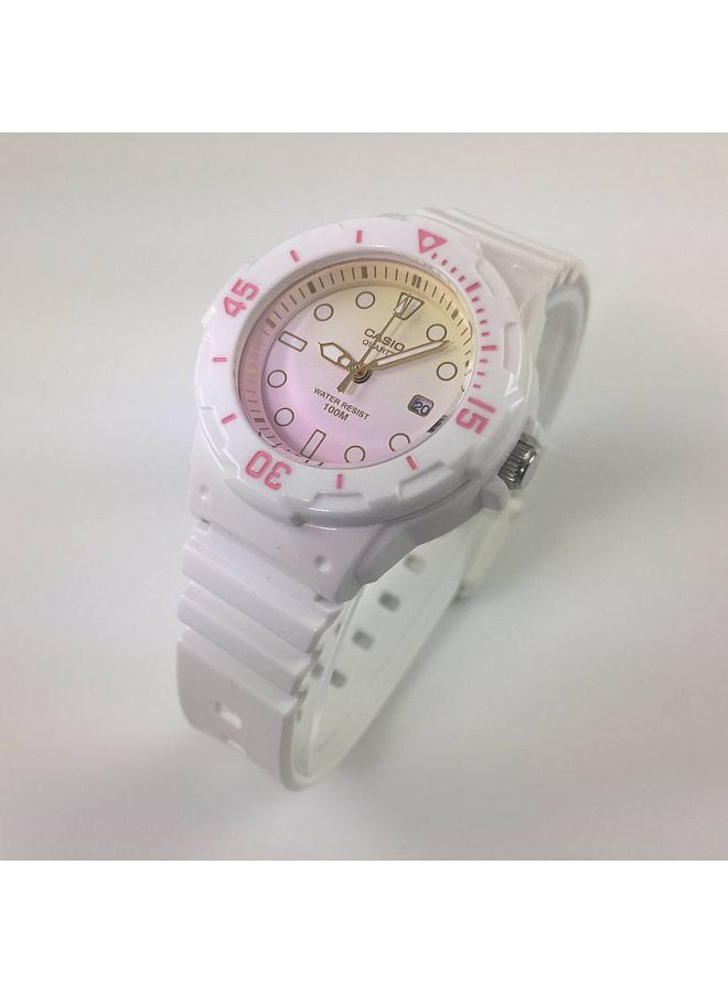 CASIO Women Youth Analog Watch LRW-200H-4E2DF - 34 mm - White - Image 5