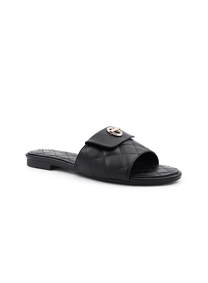 كابلي Cuple Embellished Multi Strap Flat Slides