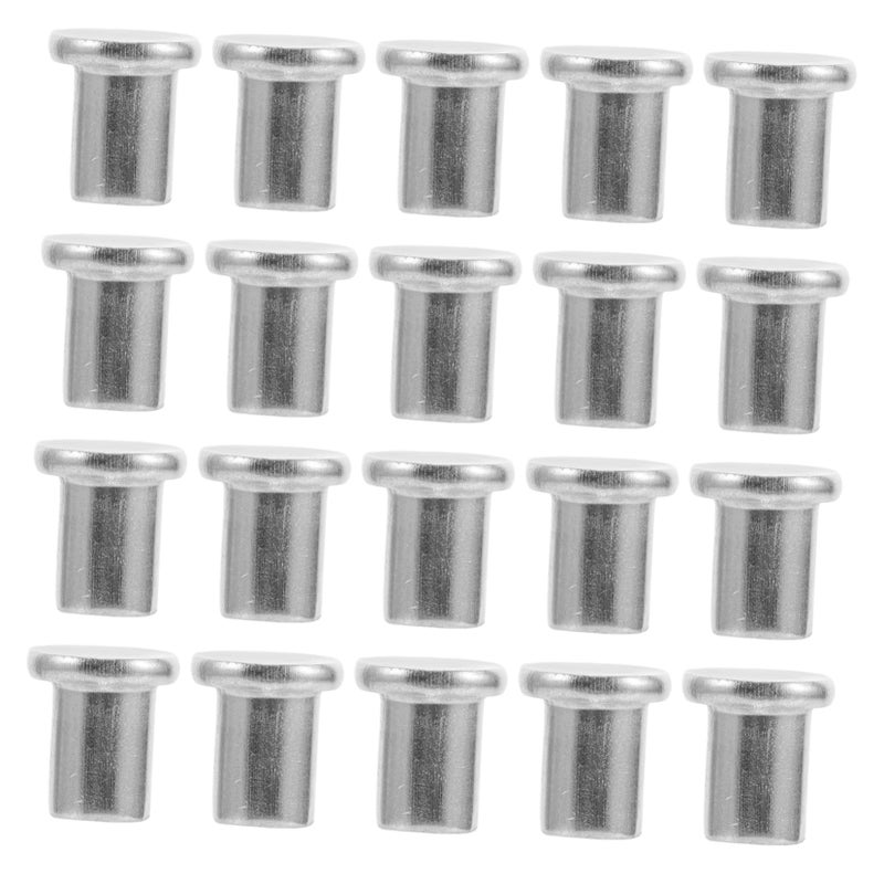 Stainless Steel Flat Head Rivets 20pcs DIY Kit for Crafts and Projects - Image 2