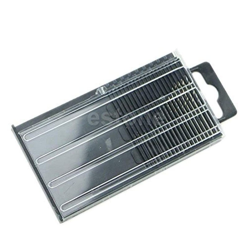 Diy Crafts 11693 13471 Mini Tiny Hss Twist Drill Bit Set Tool Craft Case Handbench Wise Multicolor 20 Piece - Image 3