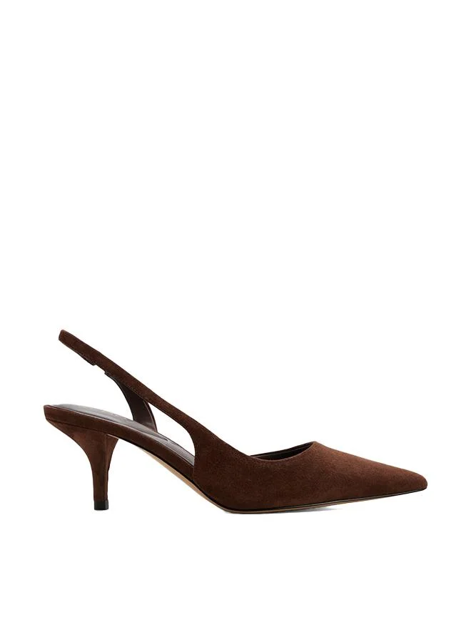 Stessylowsling Ladies Brown Heeled Shoes