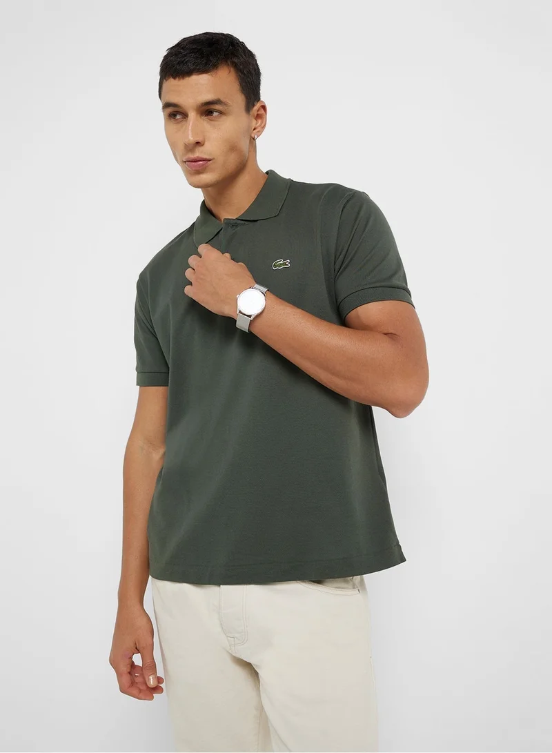 LACOSTE Short Sleeve Polo Shirt