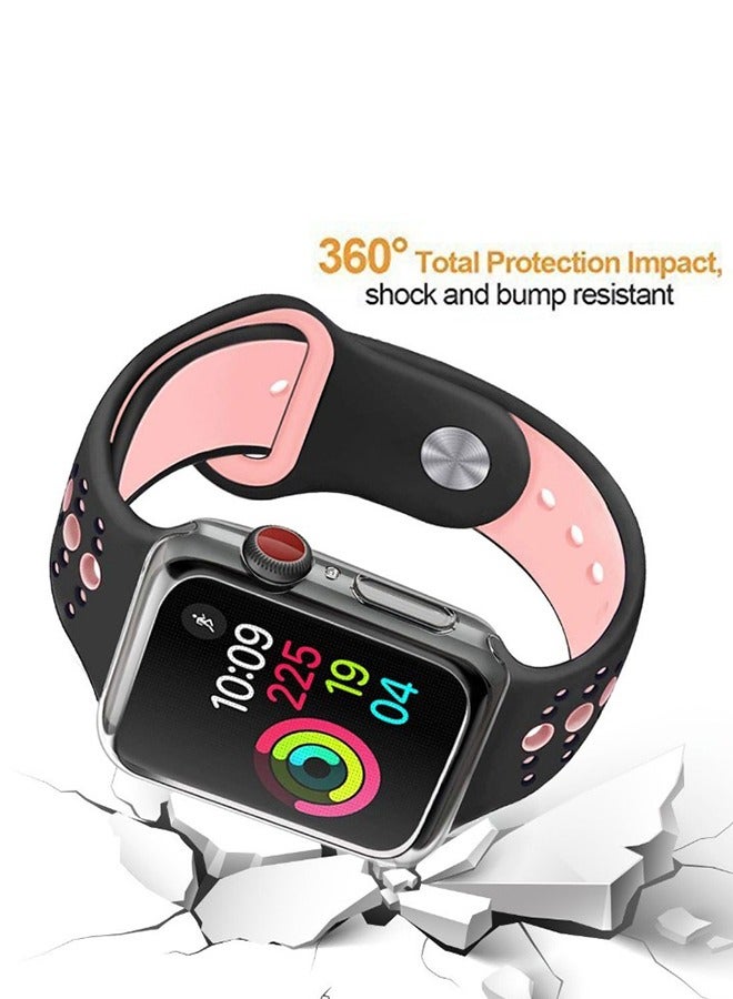 HEXABEX Smartwatch Case Cover For Apple Watch Series 4/5 40mm Clear  - Image 5