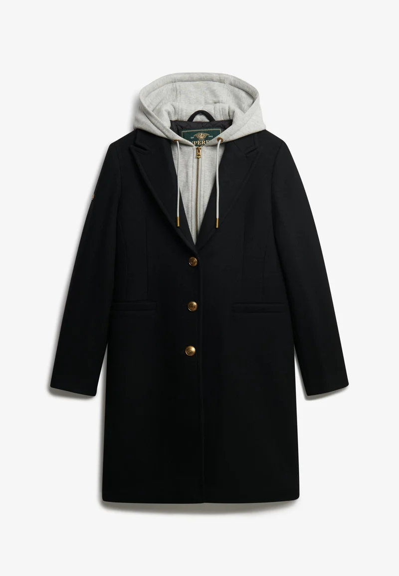 Superdry 2 In 1 Wool Coat
