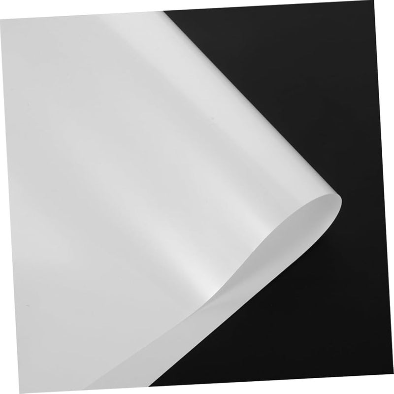 ملصق سبورة بيضاء ثابت قابل للإزالة - فيلم حائط قابل للمسح وإعادة الاستخدام للاستخدام المنزلي والمدرسي والمكتبي - Image 4