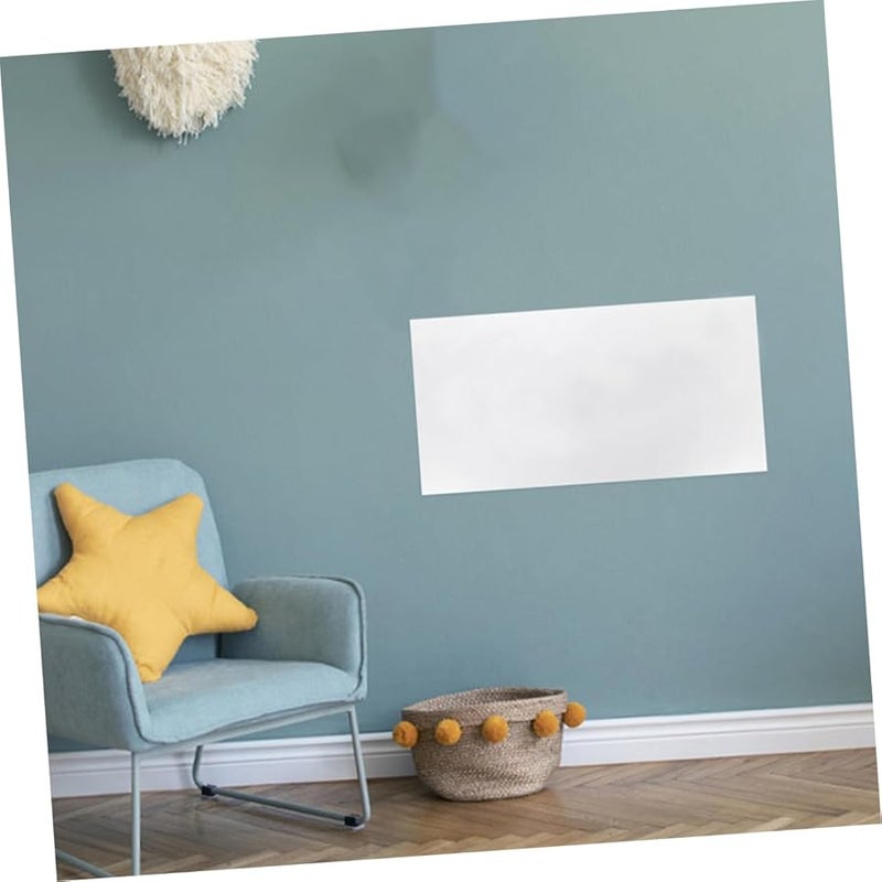 ملصق سبورة بيضاء ثابت قابل للإزالة - فيلم حائط قابل للمسح وإعادة الاستخدام للاستخدام المنزلي والمدرسي والمكتبي - Image 5