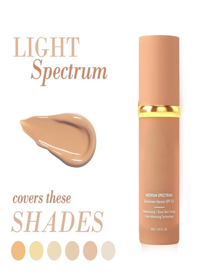 Rulinal Foundation 4 in 1 - Medium Spectrum with SPF 50+ Inspired, Hydrating Color Changing Foundation Makeup Liquid - Longwearing & Waterproof for Sport, Dancing (Natural Color) - Image 5