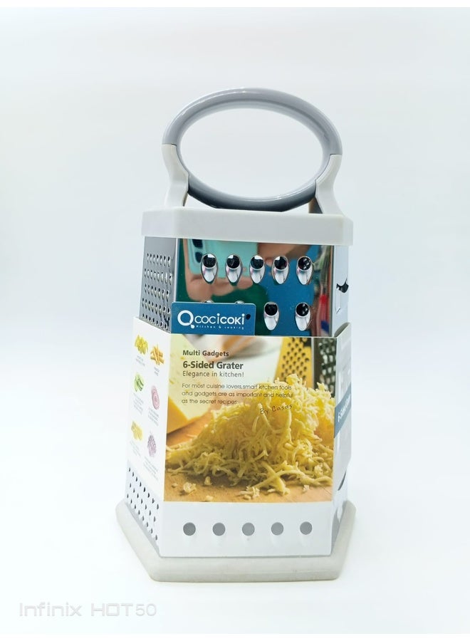 Genaric مبشرة كوسيكوكي متعددة الجوانب (6 جوانب): بشر سهل لمطبخك