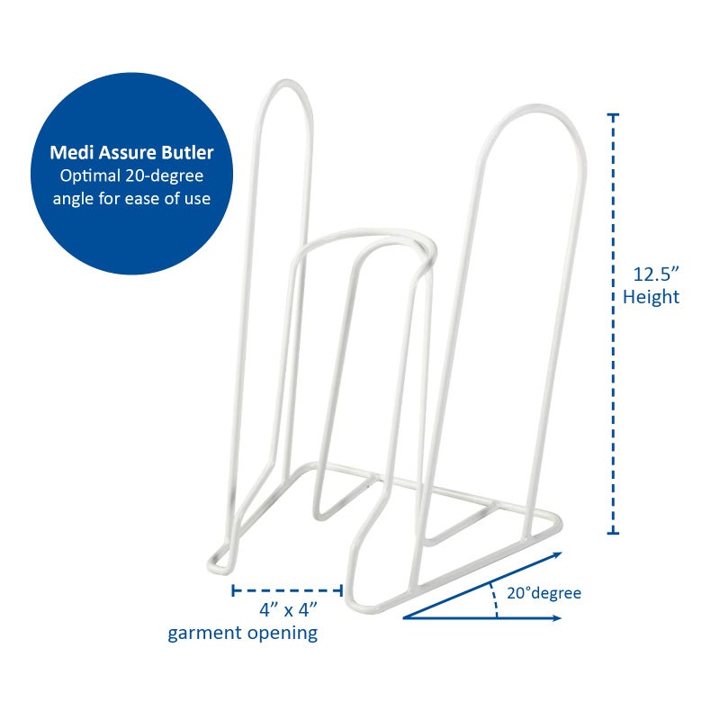 Medi Assure Butler, Donning Aid for Compression Stockings and Tights, Designed to Allow Individuals with Limited Mobility to Don Compression Stockings Quickly and Easily, Size Small/Medium - Image 3