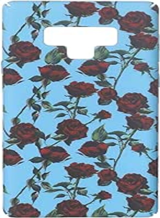 Boter flower back cover for samsung galaxy note 9 - multi color