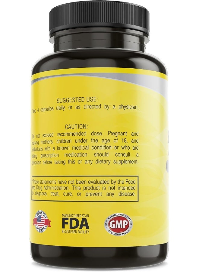 Pure By Nature Bee Pollen Supplement with Propolis & Royal Jelly for Immune Support, Antioxidant Properties, 120 Non-GMO Vegetarian Capsules - Image 4