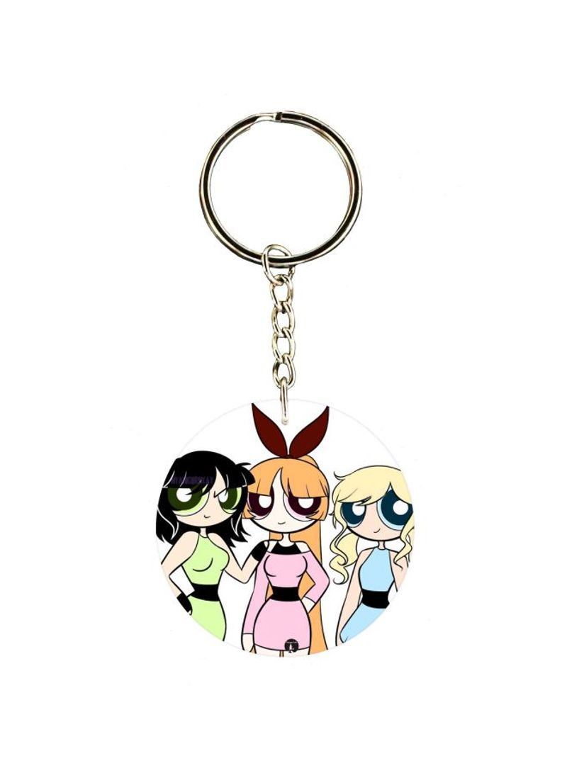 RKN Single Sided Character Printed Keychain