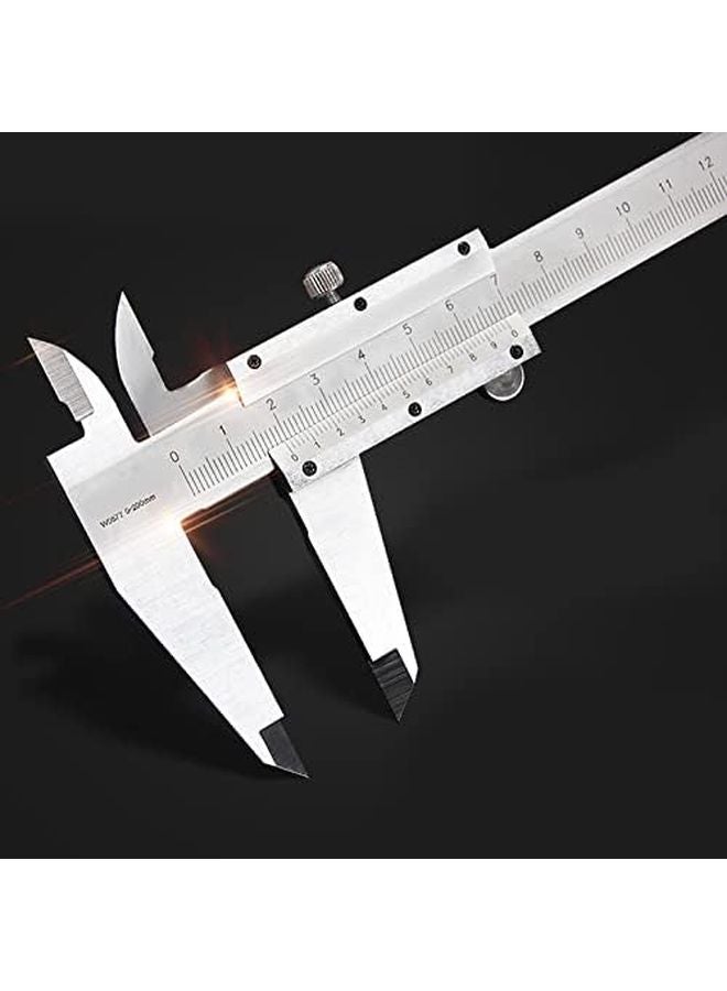 W0577 فرجار فيرنييه ملون 0-150 مم 0-200 مم ميكرومتر من الفولاذ المقاوم للصدأ أداة قياس - Image 4