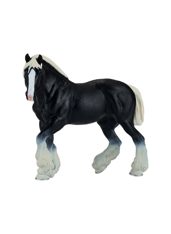 Mojo Clydesdale Horse Black- XL - Image 2