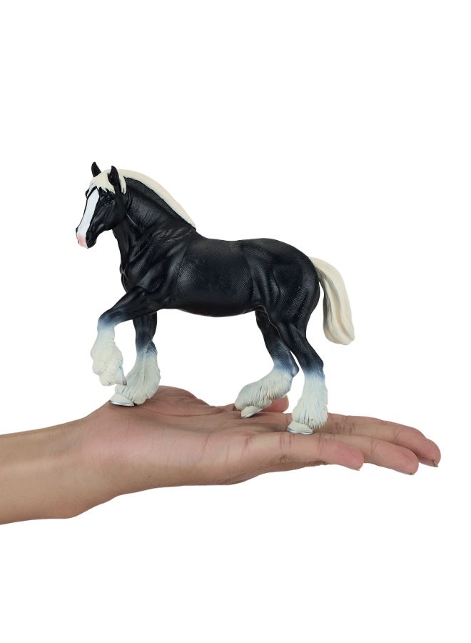 Mojo Clydesdale Horse Black- XL - Image 4