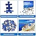 CHengQiSM Jigsaw Puzzles 1000 Pieces Puzzles for Adults Dreamy Aegean Sea Puzzles Greece Santorini Landscape Puzzle Natural Scene Hard Puzzles for Adults Teens Kids Interactive Toy Brain Teaser - Image 3