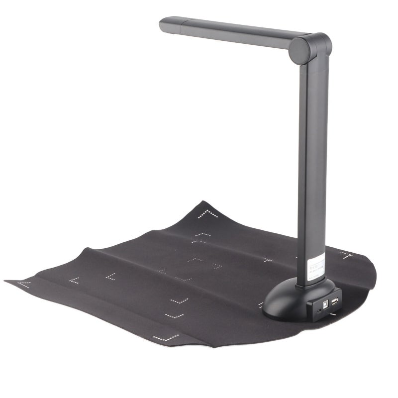 Book Scanner Camera with 10MP Sensor Auto Correction Document Scanner - Continuous Scanning OCR Function Document Camera for Distance Learning - Image 3