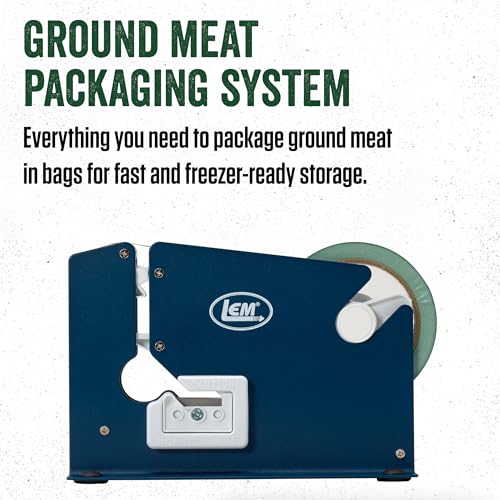 LEM Products Ground Meat Packaging System, Blue - Image 2