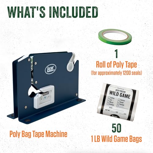 LEM Products Ground Meat Packaging System, Blue - Image 5