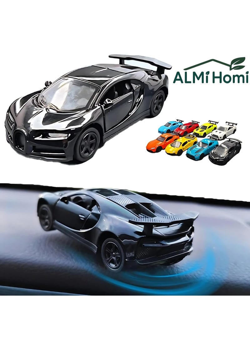 ALMiHomi TikTok Drift Car Dashboard Decoration – Funny Alloy Shaking Model Toy for Car Interior, Rotating Drift Mini Car Ornament, Gift for Men - Image 1
