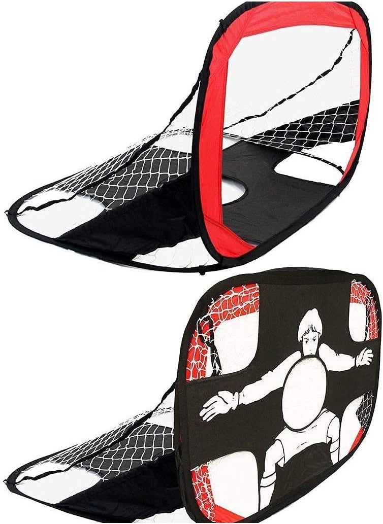 Generic - 2- in-1 Football net Soccer net Portable Foldable Dual-use Kids Soccer net for Indoor Outdoor Soccer - Image 1