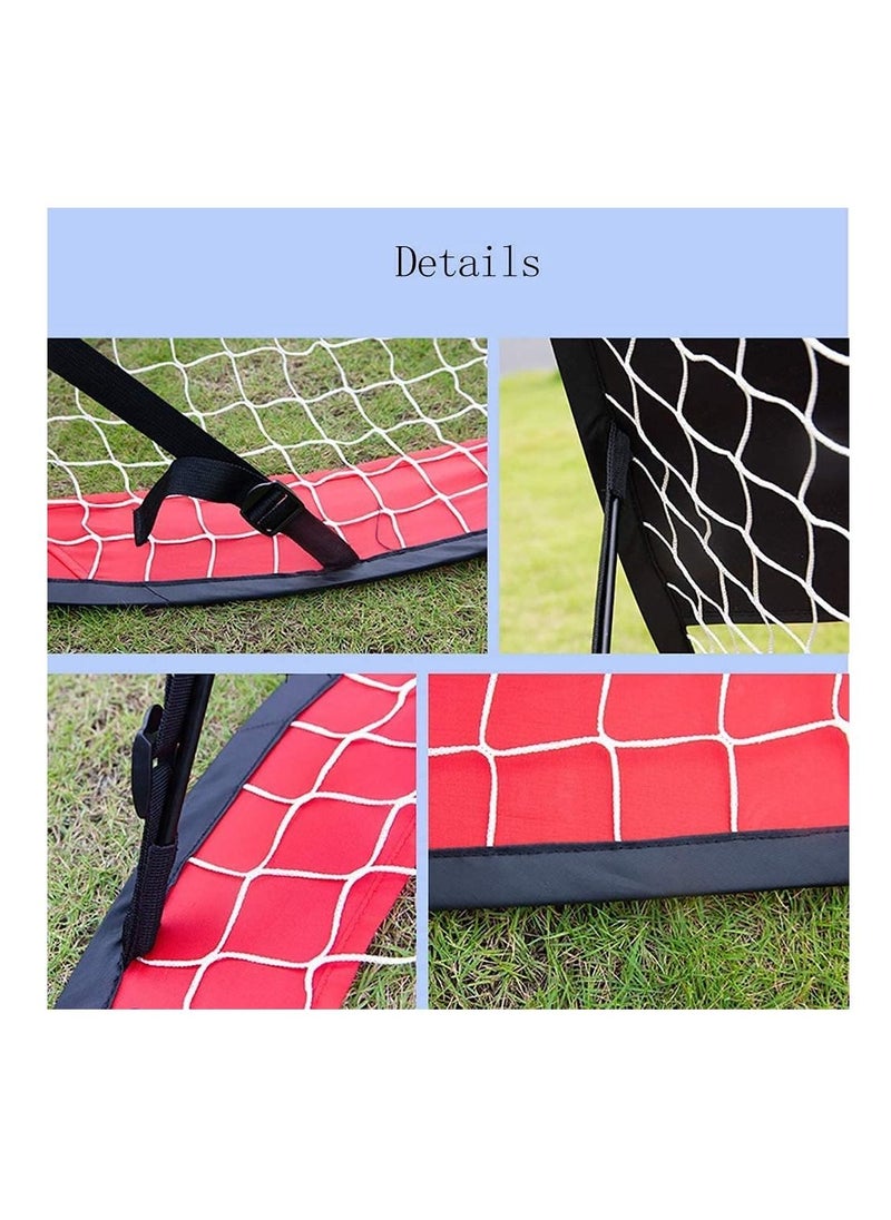 Generic - 2- in-1 Football net Soccer net Portable Foldable Dual-use Kids Soccer net for Indoor Outdoor Soccer - Image 1