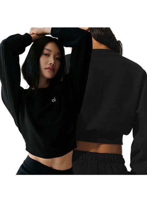 ALO Women's Sweatshirt - The Perfect Blend of Comfort and Style