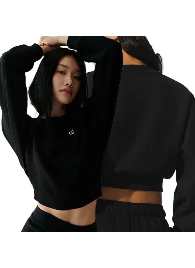 alo - ALO Women's Sweatshirt - The Perfect Blend of Comfort and Style - Image 1