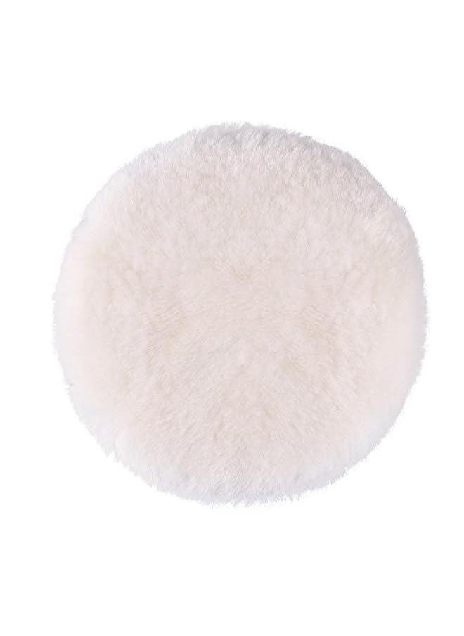 Generic - Wool Polishing Pads,  Car Auto Hook and Loop Buffing Pads, 6 Inches, for Rotary and Random Orbit Sander/Polisher, Pack of 2 - Image 1