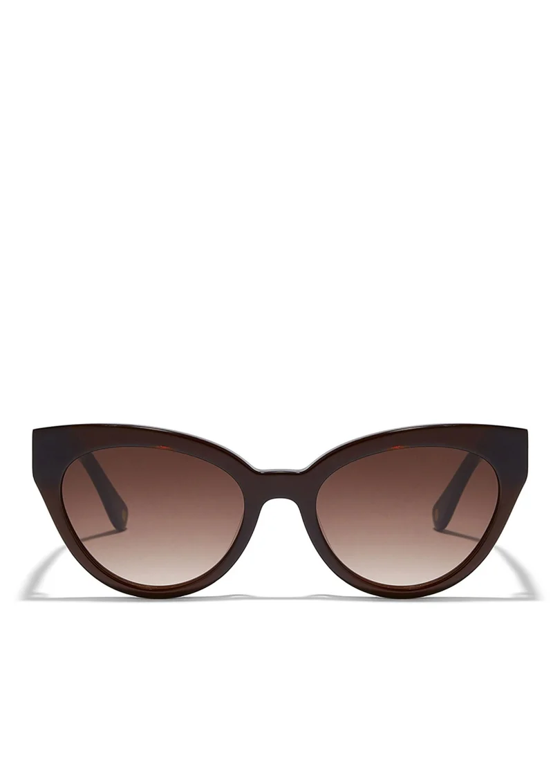 30Sundays DUSK Women Brown Sunglasses - Frame Material: Acetate - Lens Color: Brown- Frame Color: Burgundy - Full Rim