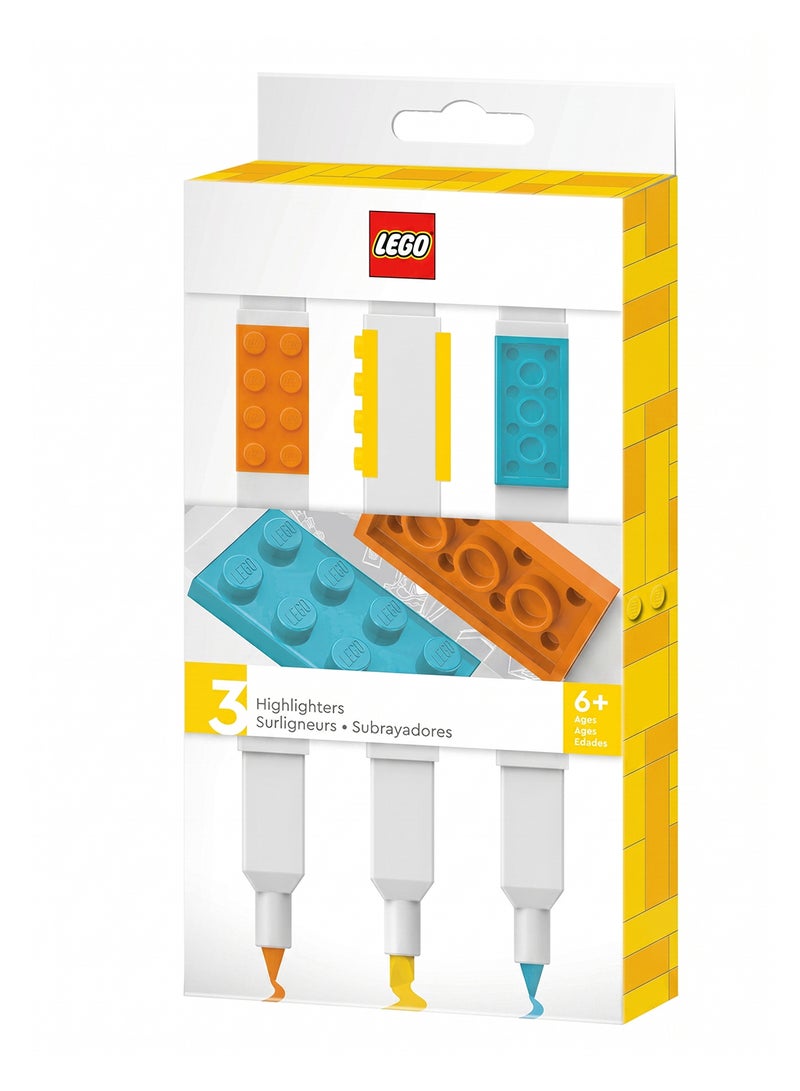 Lego IQ Highlighters 3 Pack