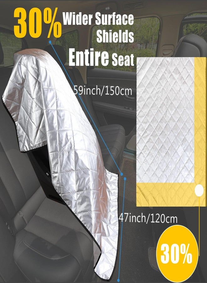 Babeezy Car Seat Sun Shade Cover Cooling for Baby Car Seat Belts 30% Wider Coverage Summer Car Travel Accessory - Image 3