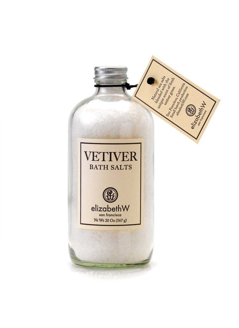 elizabeth W elizabethW Vetiver Bath Salts in Bottle 