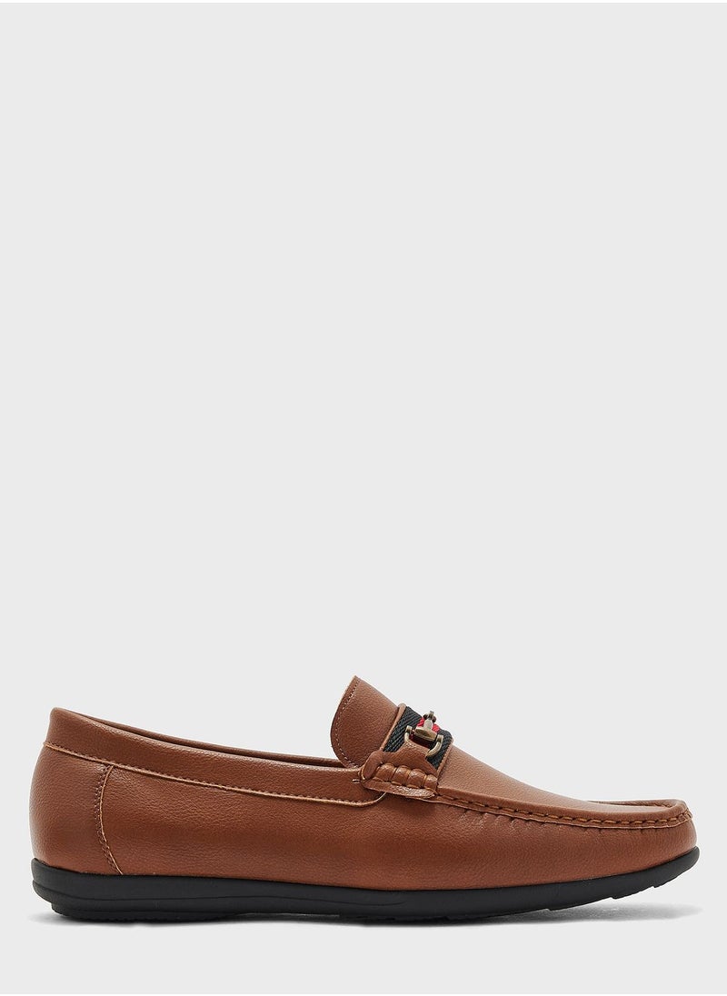 Robert Wood - Formal Metal Trim Detail  Loafers - Image 1