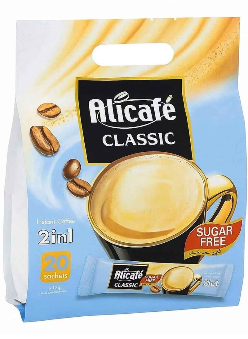 Alicafe كلاسيك سكر خالي 20 كيس - Image 1