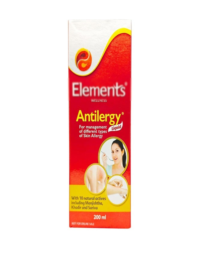 Elements Wellness Elements Wellness Antilergy Liquid - Herbal Anti-Allergic & Immunity Support 200 ml, Pack of 1 - Image 3