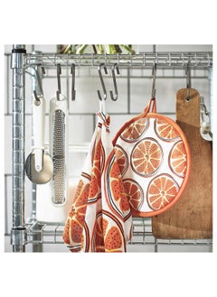 Zaboon Pot Holder, Patterned/Orange  - Image 5