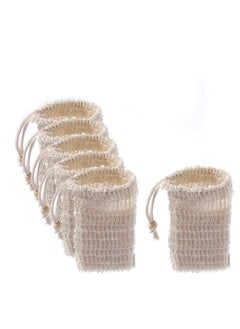 Minimalist Soap Foaming Pouch Bathroom AccessoryWhite wood bead bubble net 9*14cm White wood bead bubble net 9*14cm