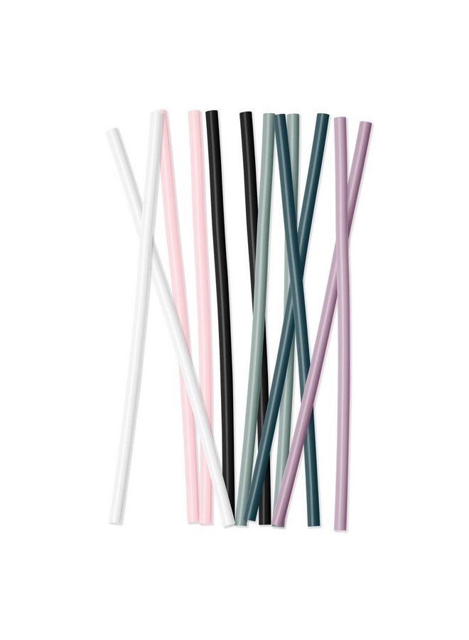 Simple Modern Simple Modern Plastic Reusable Straws | BPA Free and Waste Reducing Straw for Tumblers and Travel Mugs | Classic Collection | 12 Pack | Assortment 1 - Image 1